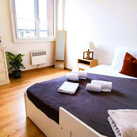 Apartment F3-50m From Trottel - Wifi - Air Conditioning