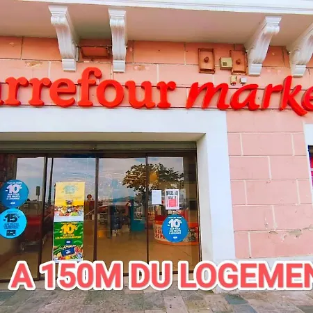 F3-50m From Trottel - Wifi - Air Conditioning * Ajaccio (Corsica)